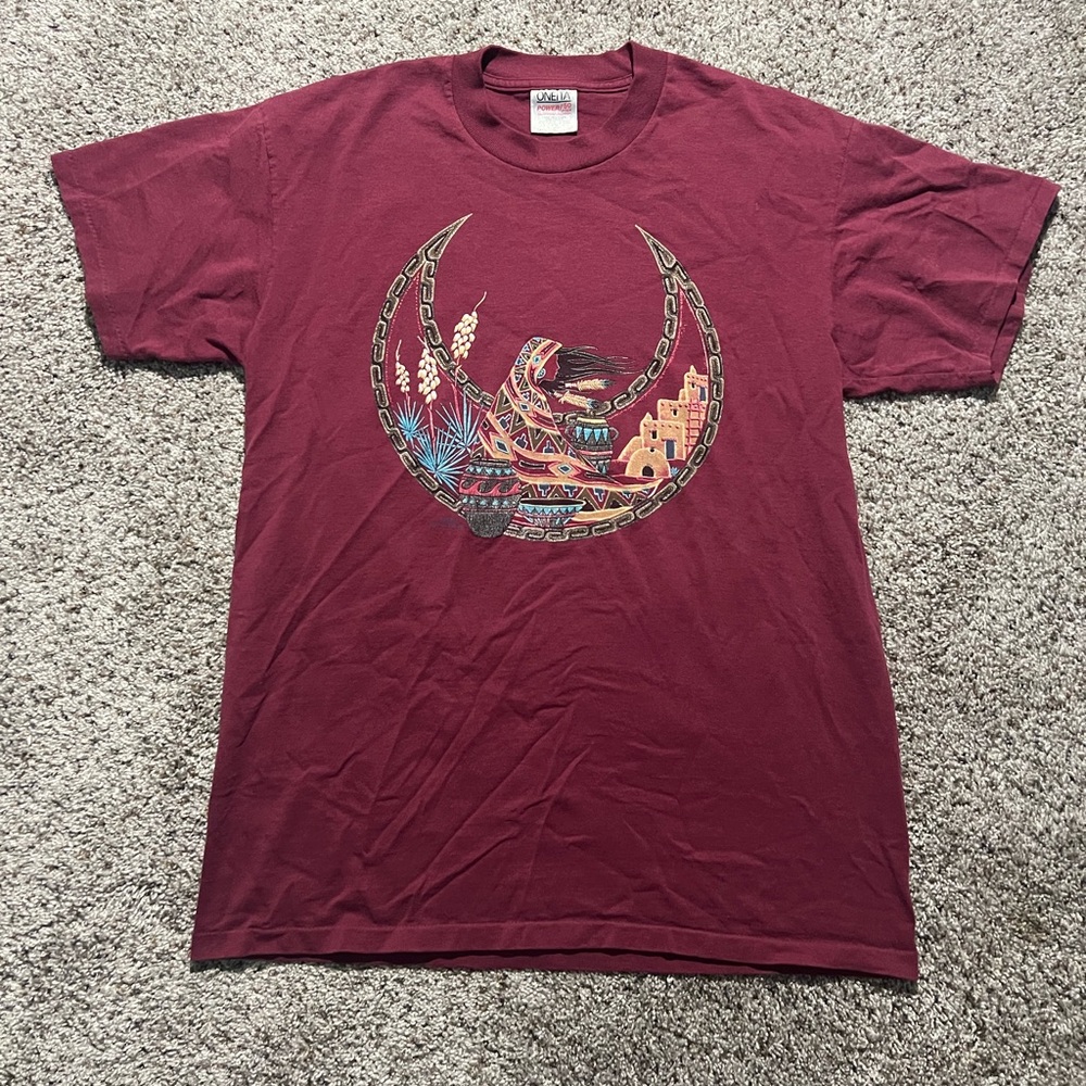 Vintage Oneita Tribal 90’s Vintage T Shirt